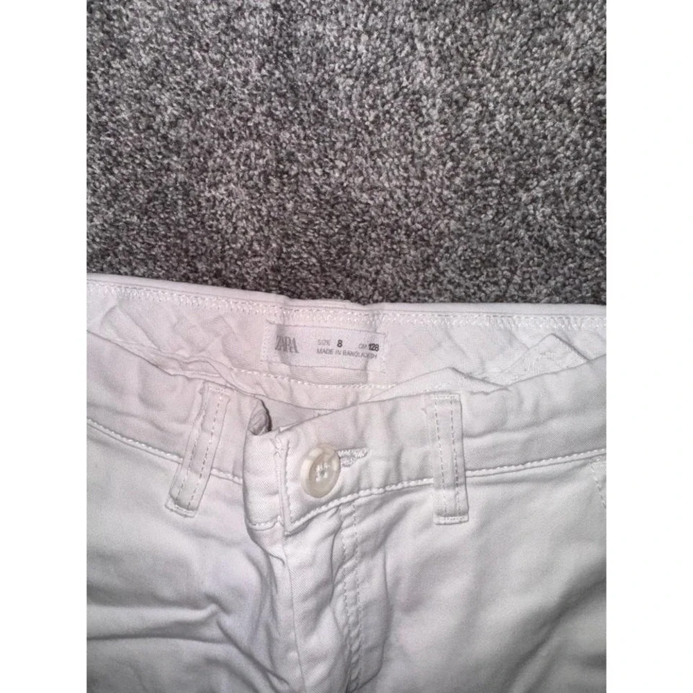 Zara‎ Youth Girls White Shorts